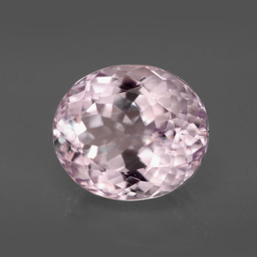 Kunzita rosa natural de 7,88 ct, corte óvalo, VVS-VS