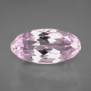 Kunzita rosa natural de 6,17 ct, marquesa, VVS