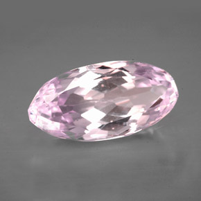 Kunzita rosa natural de 6,17 ct, marquesa, VVS