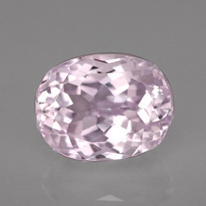 Kunzita rosa natural de 5,97 ct, corte óvalo, VVS