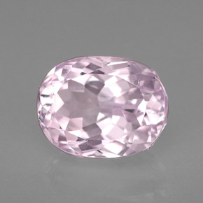 Kunzita rosa natural de 5,97 ct, corte óvalo, VVS