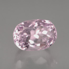 Kunzita rosa natural de 5,63 ct, corte óvalo, VVS-VS