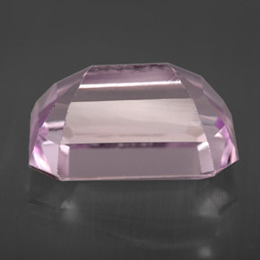 Kunzita Rosa natural de 9.91 ct, corte esmeralda, VVS-VS