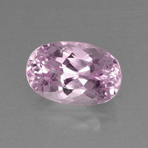 Kunzita Rosa natural de 7.41 ct, Corte Óvalo, VVS-VS