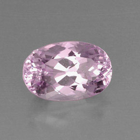 Kunzita Rosa natural de 7.41 ct, Corte Óvalo, VVS-VS