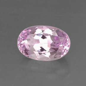 Kunzita rosa natural de 6,94 ct, corte óvalo, VVS-VS