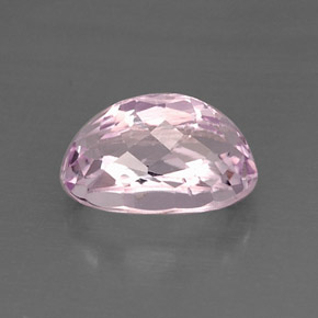 Kunzita rosa natural de 6,94 ct, corte óvalo, VVS-VS
