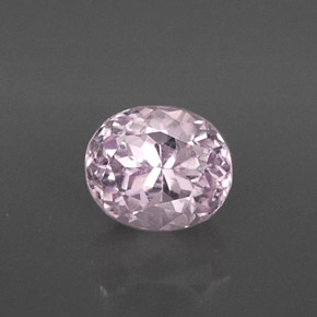 Kunzita rosa natural de 4,82 ct, corte óvalo, VVS-VS