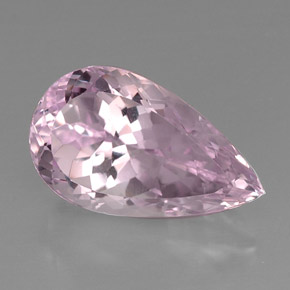 Kunzita Rosa natural de 22.51 ct, En forma de pera, VVS