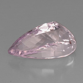 Kunzita Rosa natural de 22.51 ct, En forma de pera, VVS