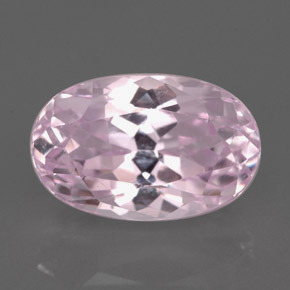 Kunzita rosa natural de 5,91 ct, corte óvalo, VVS