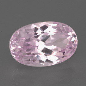 Kunzita rosa natural de 5,91 ct, corte óvalo, VVS