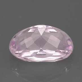 Kunzita rosa natural de 5,91 ct, corte óvalo, VVS