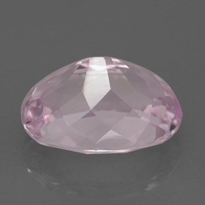 Kunzita rosa natural de 5,90 ct, corte óvalo, VVS