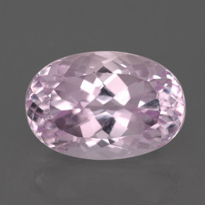 Kunzita rosa natural de 5,35 ct, corte óvalo, VVS-VS