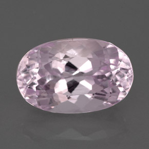 Kunzita rosa natural de 5,06 ct, corte óvalo, VVS