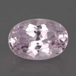Kunzita rosa natural de 5,35 ct, corte óvalo, VVS