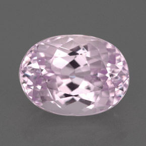 Kunzita rosa natural de 5,77 ct, corte óvalo, VVS-VS