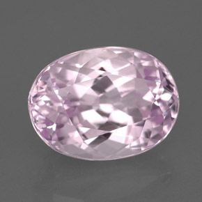Kunzita rosa natural de 5,77 ct, corte óvalo, VVS-VS