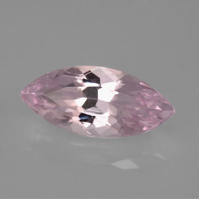 Kunzita rosa natural de 6,61 ct, marquesa, VVS-VS