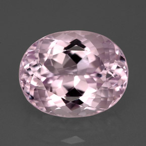 Kunzita Rosa natural de 9.61 ct, Corte Óvalo, VVS