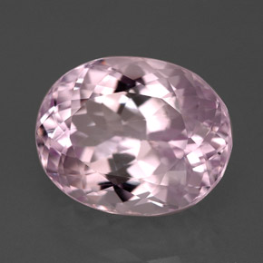 Kunzita Rosa natural de 9.61 ct, Corte Óvalo, VVS