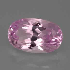 Kunzita rosa natural de 10,10 ct, corte óvalo, VVS-VS