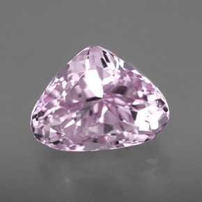 Kunzita rosa natural de 8,48 ct, en forma de pera, VVS-VS