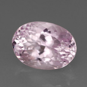 Kunzita Rosa natural de 3.21 ct, Corte Óvalo, VVS-VS
