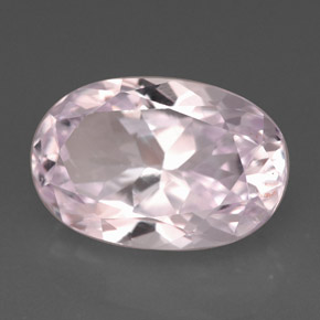 Kunzita rosa natural de 5,43 ct, corte óvalo, VVS-VS