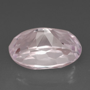Kunzita rosa natural de 5,43 ct, corte óvalo, VVS-VS