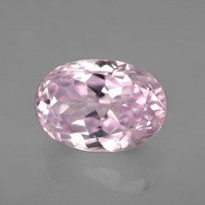 Kunzita rosa natural de 5,79 ct, corte óvalo, VVS-VS