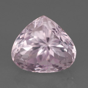 Kunzita rosa natural de 4,04 ct, en forma de pera, VVS-VS