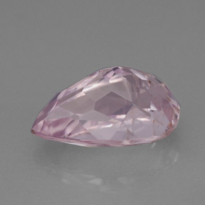 Kunzita Rosa natural de 4.07 ct, En forma de pera, VVS-VS