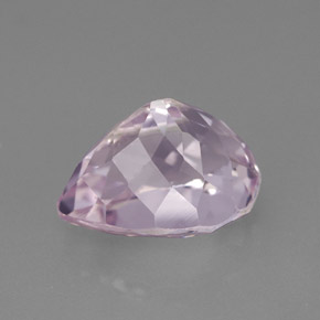 Kunzita rosa natural de 4,28 ct, en forma de pera, VVS-VS