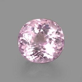 Kunzita Rosa natural de 5.53 ct, Corte Óvalo, VVS-VS