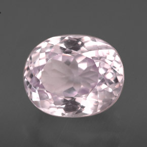 Kunzita Rosa natural de 4.07 ct, Corte Óvalo, VVS-VS