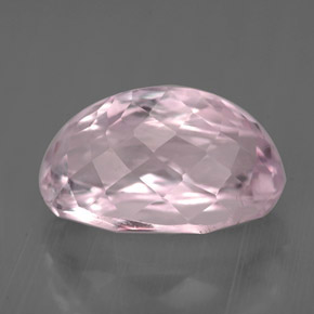 Kunzita rosa natural de 4,06 ct, corte óvalo, VVS-VS
