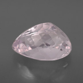 Kunzita rosa natural de 3,21 ct, en forma de pera, VVS-VS