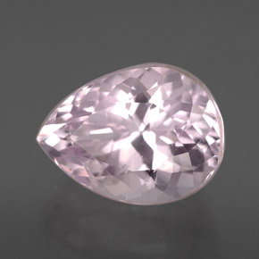Kunzita Rosa natural de 4.03 ct, En forma de pera, VVS-VS