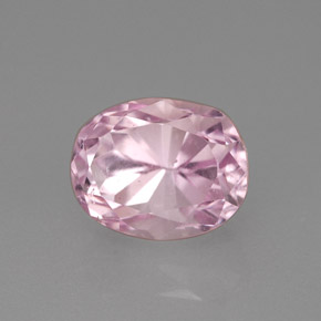 Kunzita Rosa natural de 3.73 ct, Corte Óvalo, VS