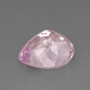 Kunzita rosa natural de 4,18 ct, en forma de pera, VS