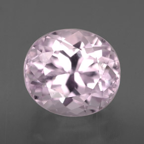 Kunzita rosa natural de 4,22 ct, corte óvalo, VS