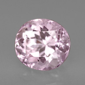 Kunzita rosa natural de 4,52 ct, corte óvalo, VS