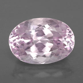 Kunzita Rosa natural de 6.71 ct, Corte Óvalo, VVS