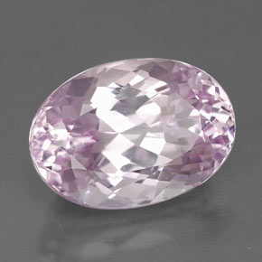 Kunzita Rosa natural de 6.71 ct, Corte Óvalo, VVS