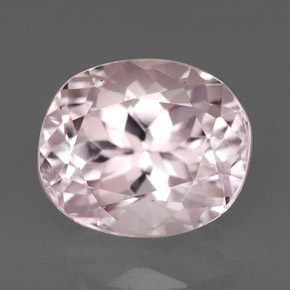 Kunzita rosa natural de 2,66 ct, corte óvalo, VVS-VS