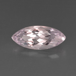 Kunzita rosa natural de 7,61 ct, marquesa, VVS-VS