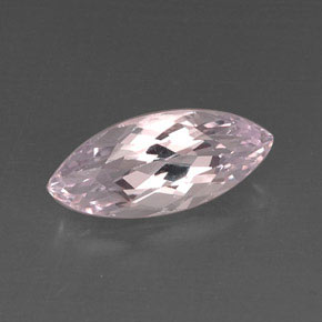 Kunzita rosa natural de 7,61 ct, marquesa, VVS-VS