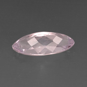 Kunzita rosa natural de 7,61 ct, marquesa, VVS-VS